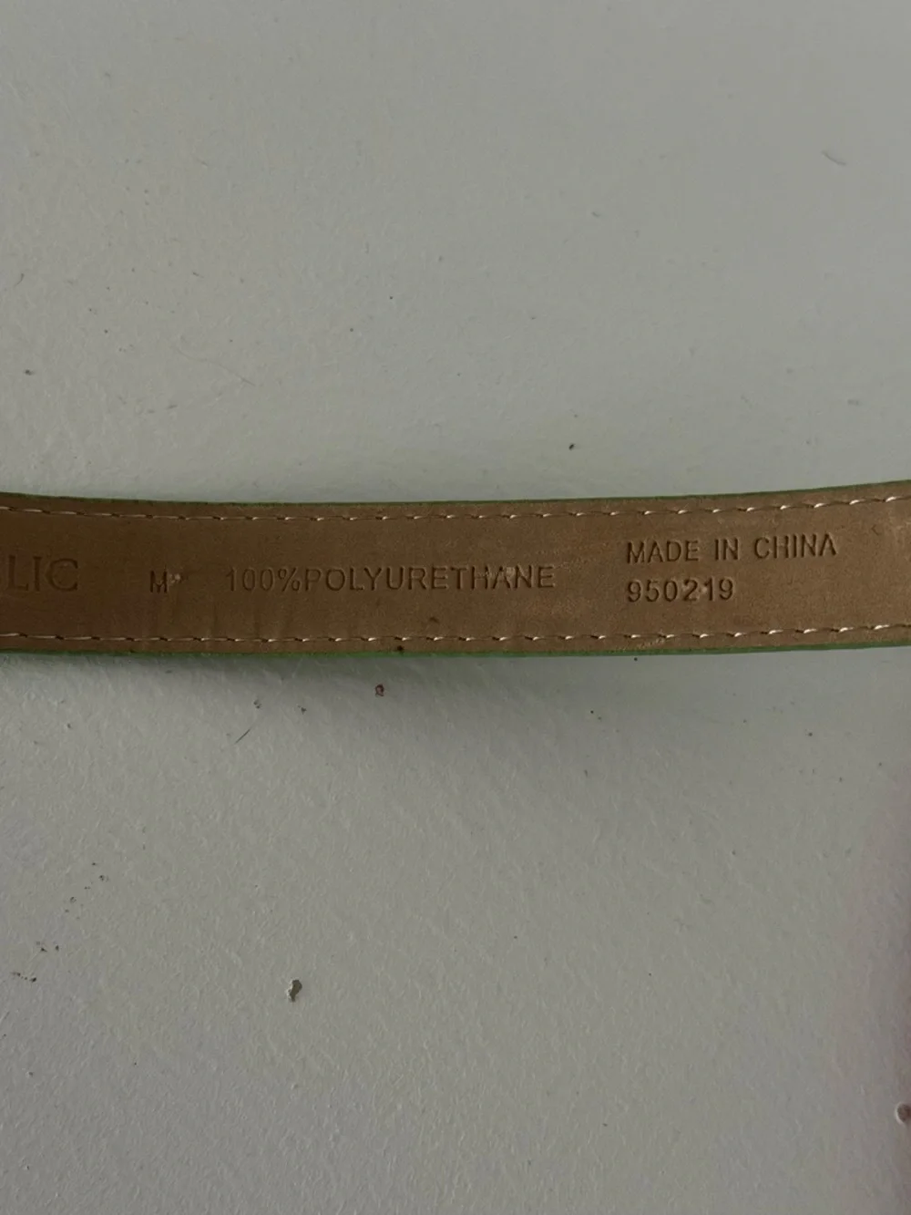 Belt Bundle: Pink Suede & Banana Republic Green Slim Varieties